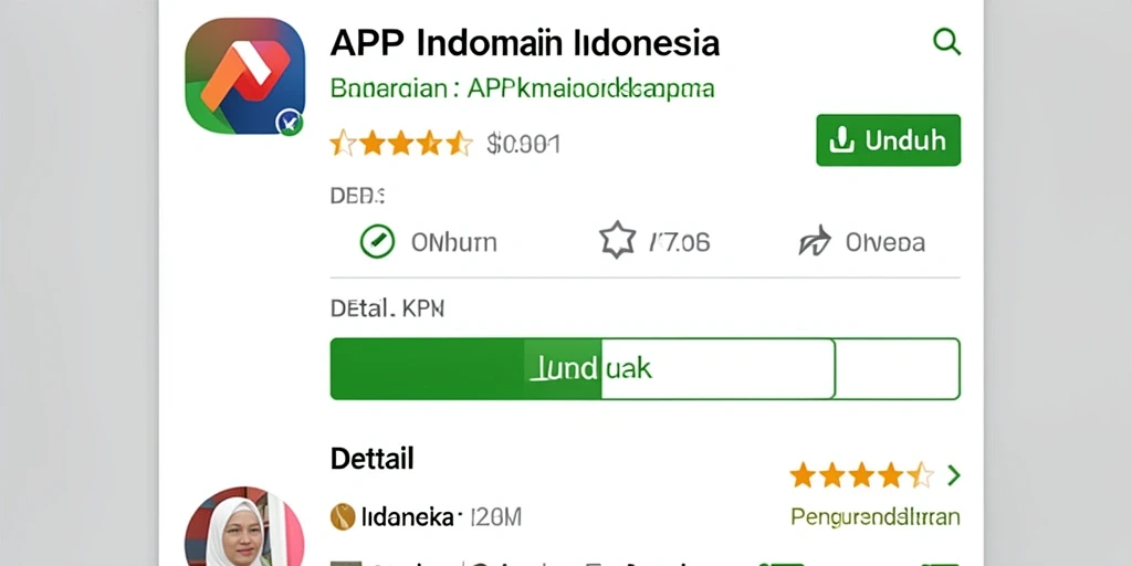 Tampilan antarmuka yang ramah pengguna.