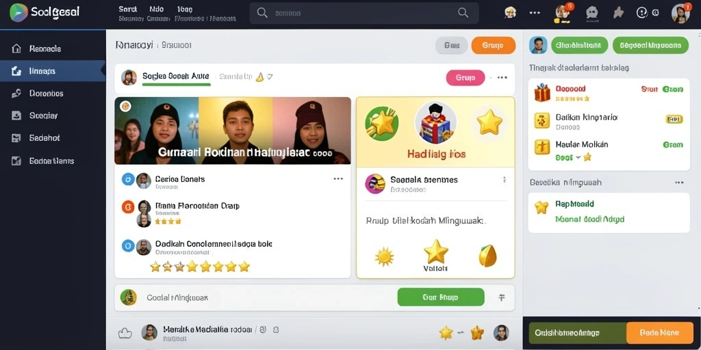 Tampilan antarmuka yang menarik dan mudah dipahami.