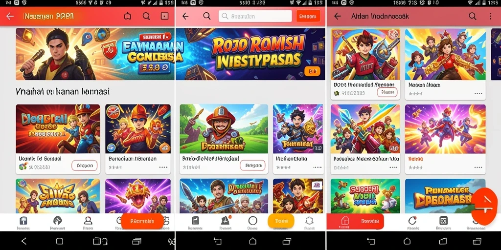 Tampilan antarmuka yang menarik dan user-friendly.