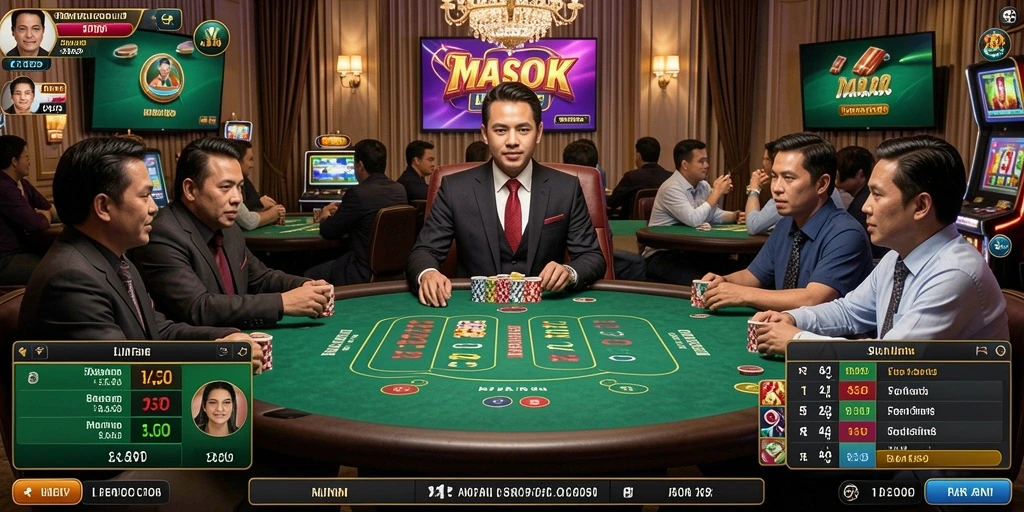 Tampilan mesin slot yang menarik dan penuh warna.