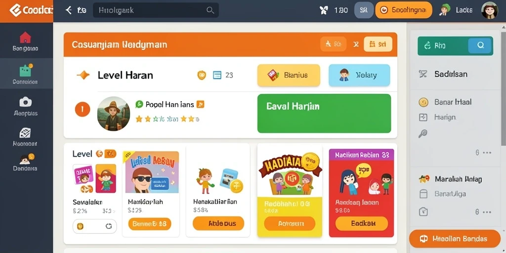 Antarmuka aplikasi OMUTOGEL yang modern dan menarik.