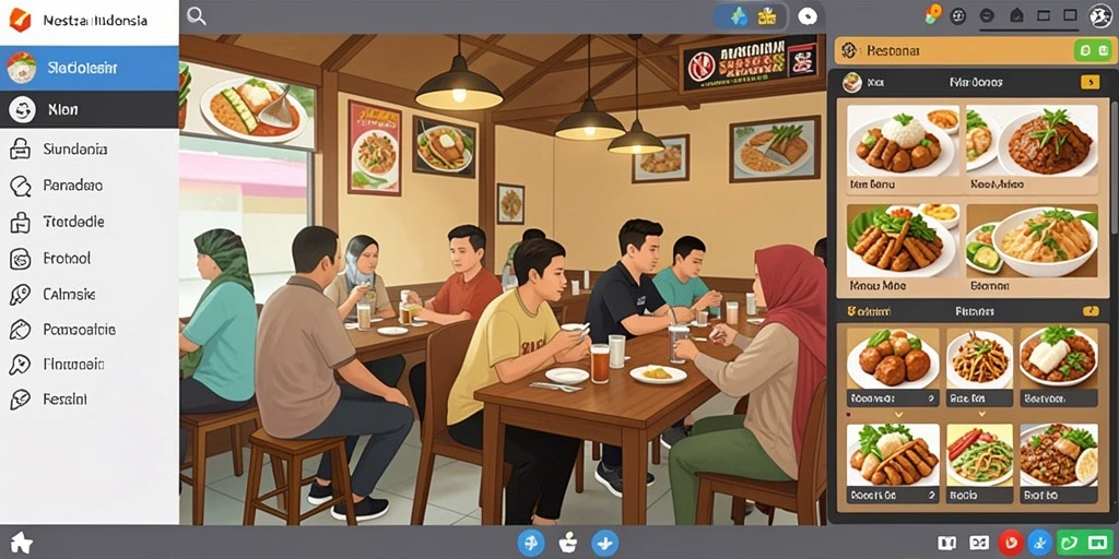 Tampilan antarmuka yang menarik dan mudah dipahami.
