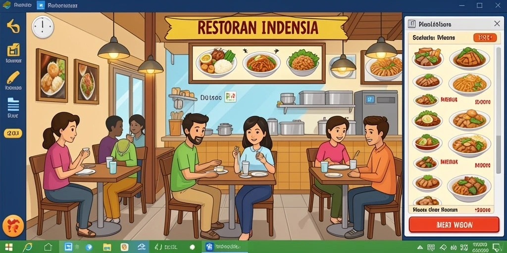 Tampilan antarmuka yang menawan dan user-friendly.